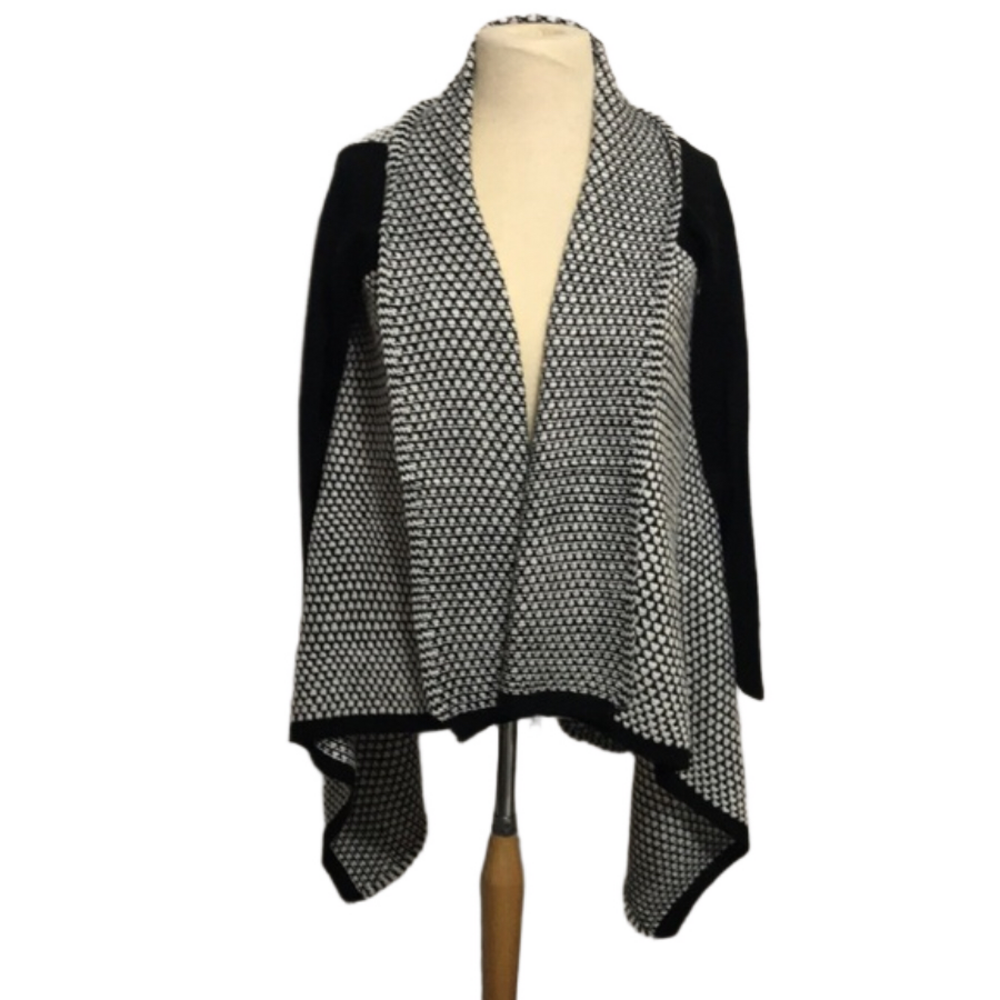 Draped Cardigan Sz Medium